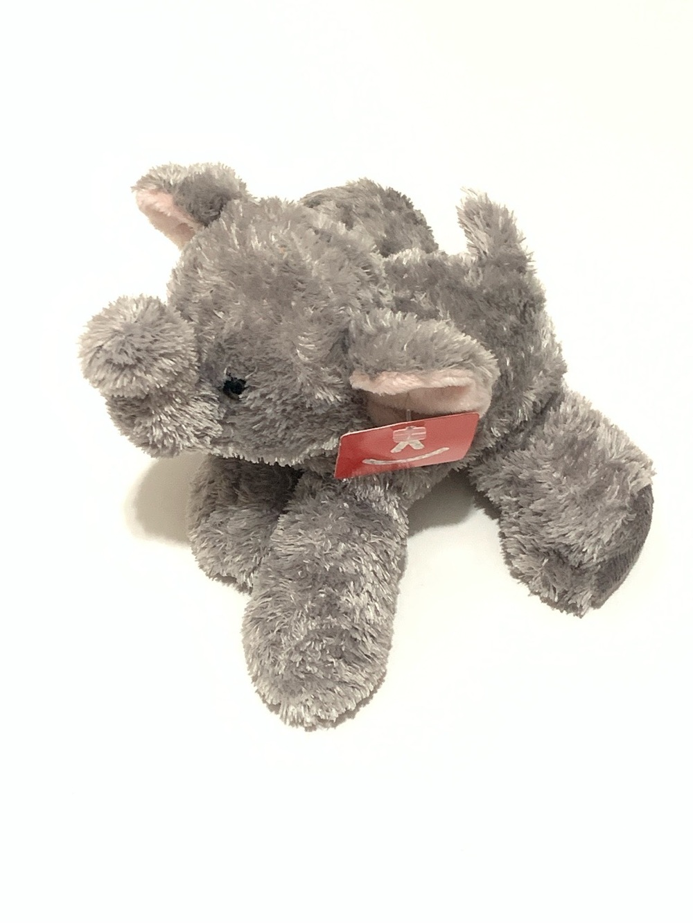 Gray Plush Elephant Stuffed Animal